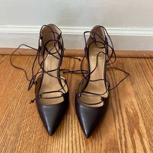 Banana Republic Lace Up Heels